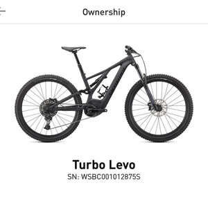 2021 Specialized Turbo Levo Black