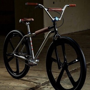 2023 GT Bicycles Mandalorian Special Edition Silver, gray or bare metal and Brown