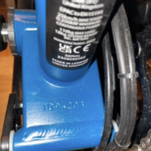 2024 Brompton Bicycle C Line Electric Blue