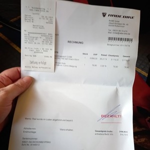 2023 Cube diamant - men - red/orange Red