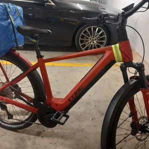 2023 Cube diamant - men - red/orange Red