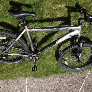 Specialized Hardrock  Silver or Gray and Black
