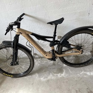 Orbea Rise H30 Brown and Yellow or Gold