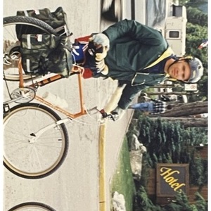 1987 Rocky Mountain Bicycles Transpo Orange, White, and Black