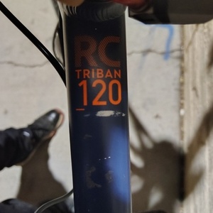 2020 TRIBAN RC 120 700 Blue, Black, and Orange