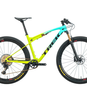 2020 Trek Supercaliber 9.9 Mountain Bike Yellow or Gold and Teal
