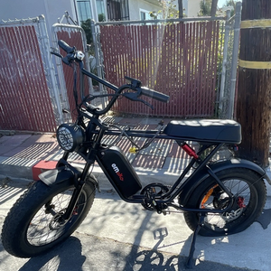 2023 Emoko non‑folding aluminum alloy frame Black