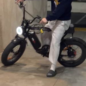 2023 Emoko non‑folding aluminum alloy frame Black