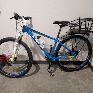 2014 Trek X-Caliber 8 Blue and White