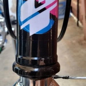 1994 GT Bicycles VERTIGO Black and Silver, gray or bare metal