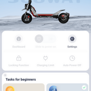 2026 Segway Ninebot ZT3 e-scooter Black, Red, and Silver, gray or bare metal