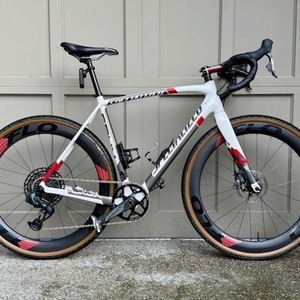 2014 Specialized CruX Expert Red Disc White