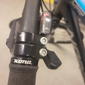 Norco Bikes XFR 3 Silver, gray or bare metal and Blue