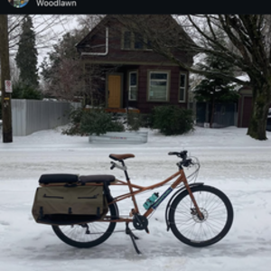 2012 Kona ute cargo bike Brown