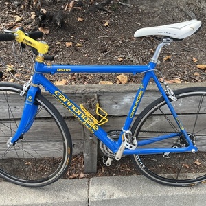 2000 Cannondale Blue and Yellow or Gold