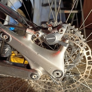 2013 Specialized S-Works Epic 29 World cup frameset Silver, gray or bare metal