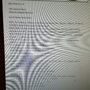 2012 Fuji Shimano Ultegra/Dura Ace  White, Orange, and Black