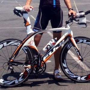 2012 Fuji Shimano Ultegra/Dura Ace  White, Orange, and Black