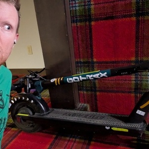 2020 GOTRAX G MAX ULTRA e-scooter Black and Teal