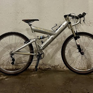 1997 Gary Fisher JOSHUA Z1 Silver, gray or bare metal