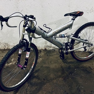 1997 Gary Fisher JOSHUA Z1 Silver, gray or bare metal