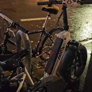 2026 TST Buddy Pro 20'' Folding Ebike White