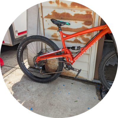 Photo of recovered bike