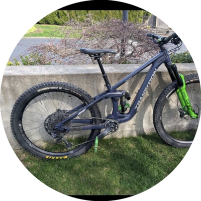 Photo of recovered bike